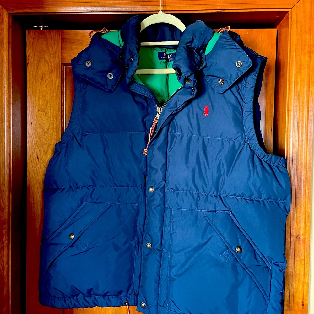 Ralph Lauren Navy Men’s Vest XL